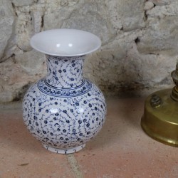 Cadeau artisanal, Vase à spirales oriental Hava 20cm