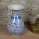 Vase céramique Hava 30cm avec motifs spiralés ottoman Iznik