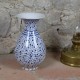 Vase déco Hava 25cm, décor spirales Iznik Haliç