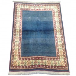 Tapis turc bleu Oushak S01