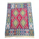 Petit tapis kilim multicolore C39