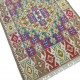 Tapis Ancien, Kilim Décoratif Jaune, Vert Olive, Rouge, Bleu... S18