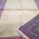 Tapis velours beige Oushak C04, de Turquie