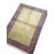 Tapis velours beige Oushak C04, de Turquie