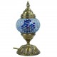 Petite lampe de chevet orientale bleue Jaria par KaravaneSerail