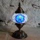 Petite lampe de chevet orientale bleue Jaria par KaravaneSerail