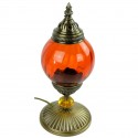 Lampe de chevet orange Akaïa