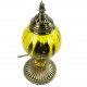 Lampe de chevet jaune Akaïa, déco orientale chic