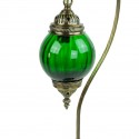 Lampe de chevet orientale Astana verte