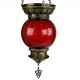 Lanterne orientale rouge Kirisha, déco ethnique chic