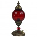 Lampe de chevet rouge Akaïa