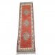 Petit tapis kilim d'Anatolie rouge et bleu Y11