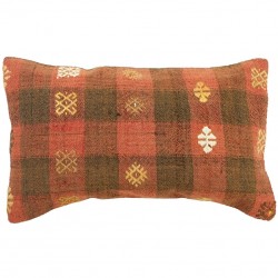 Coussin kilim décoratif Lumbar C032