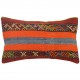 Coussin ethnique kilim ancien Lumbar C008