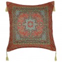 Housse de coussin orientale Lycia rouge