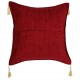 Housse de coussin orientale Lycia rouge