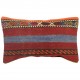 Housse de coussin kilim colorée Lumbar C018, décoration originale