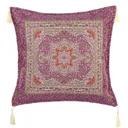 Coussin oriental Lycia violet