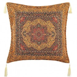 Coussin oriental Lycia orange