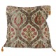 Coussin fleur beige Ionia : tulipe, oeillet...