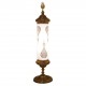 Lampe sur pied orientale en laiton artisanal Pasha