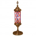 Lampe colonne en mosaique Karabia