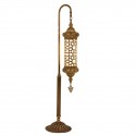 Lampadaire oriental en laiton Darius