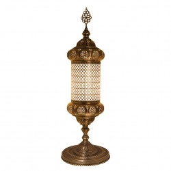 Luminaire oriental sur pied artisanal Peli