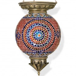 Grande lampe orientale en mosaique Astoria