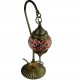 Lampe mosaïque orange Irouna