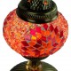 Lampe turque orange Isnun