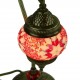 Lampe turque en mosaïque rouge Irouna par KaravaneSerail