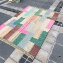 Tapis Patchwork Multiocolore S09