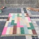 Tapis Patchwork Multiocolore en kilim S09