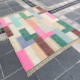 Tapis Patchwork Multiocolore en kilim S09