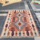 Tapis oriental vintage en kilim de Turquie S04