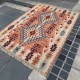 Tapis oriental vintage en kilim de Turquie S04