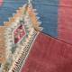 Tapis oriental rouge et bleu d'Anatolie S02