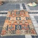 Tapis oriental ancien vintage S08