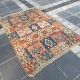 Tapis oriental ancien vintage S08