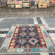 Tapis oriental carré par KaravaneSerail K05