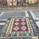 Tapis ethnique en kilim de Turquie K02