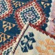 Tapis bohème ethnique en kilim turc K03