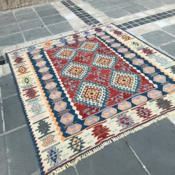 Tapis coloré bohème K04