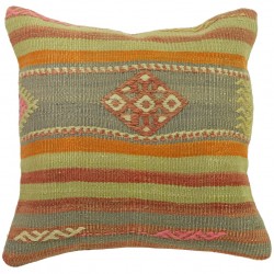 Housse de coussin en kilim Kolon C080