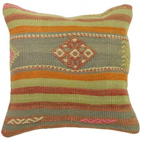 Housse de coussin en kilim oriental Kolon C080