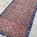 Tapis fleuri ancien