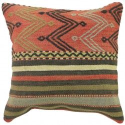 Coussin kilim vintage Kolon C035