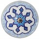 Plafonnier oriental bleu Eshtan, Applique orientale bleue