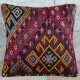 Coussin ethnique en kilim oriental Kolon D052